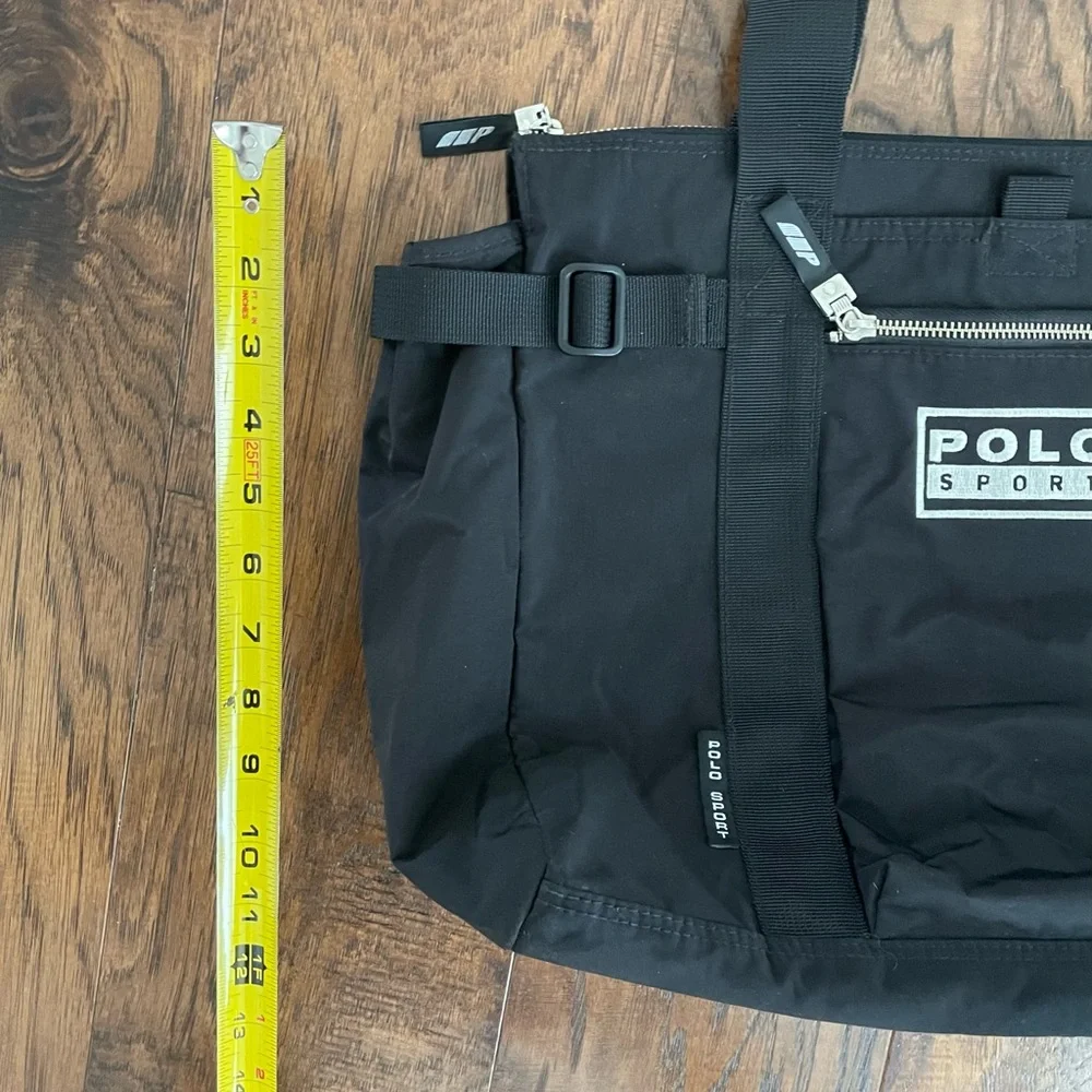 Polo by Ralph Lauren Black Polo Sport Duffel Tote